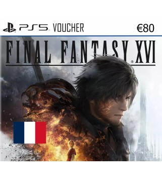 Final Fantasy XVI FR PlayStation Network Card €80 PlayStation 5 Key 